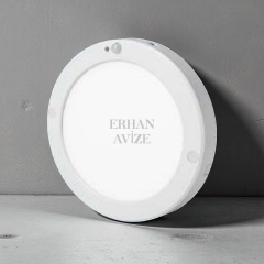 EACT-9247 Bologna Sensörlü 20W Sıva Üstü Beyaz Işık