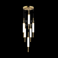 EASD-150 6'lı Sarkıt Mermer Model Eskitme LED Avize