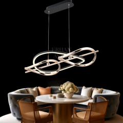 EASD-239 2’li Siyah LED Avize