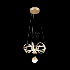 EAAD-152 Toplu Gold LED Avize