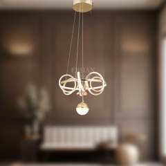 EAAD-152 Toplu Gold LED Avize