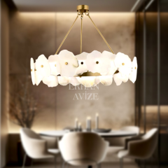 EASD-009 80'lik Mermer Model Eskitme LED Avize