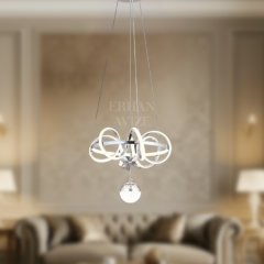 EAAD-152 Toplu Krom LED Avize