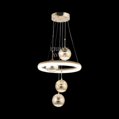 EASD-217 4’lü Sarkıt Gold LED Avize