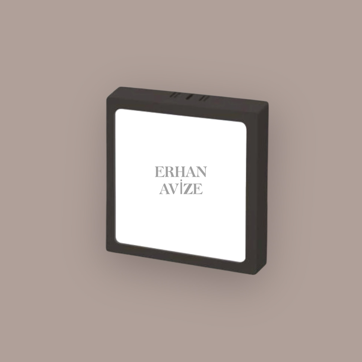 EACT-5236 Sıva Üstü LED 18W Panel Siyah Kasa Gün Işığı