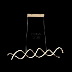 EAAD-172 YM Gold LED Avize