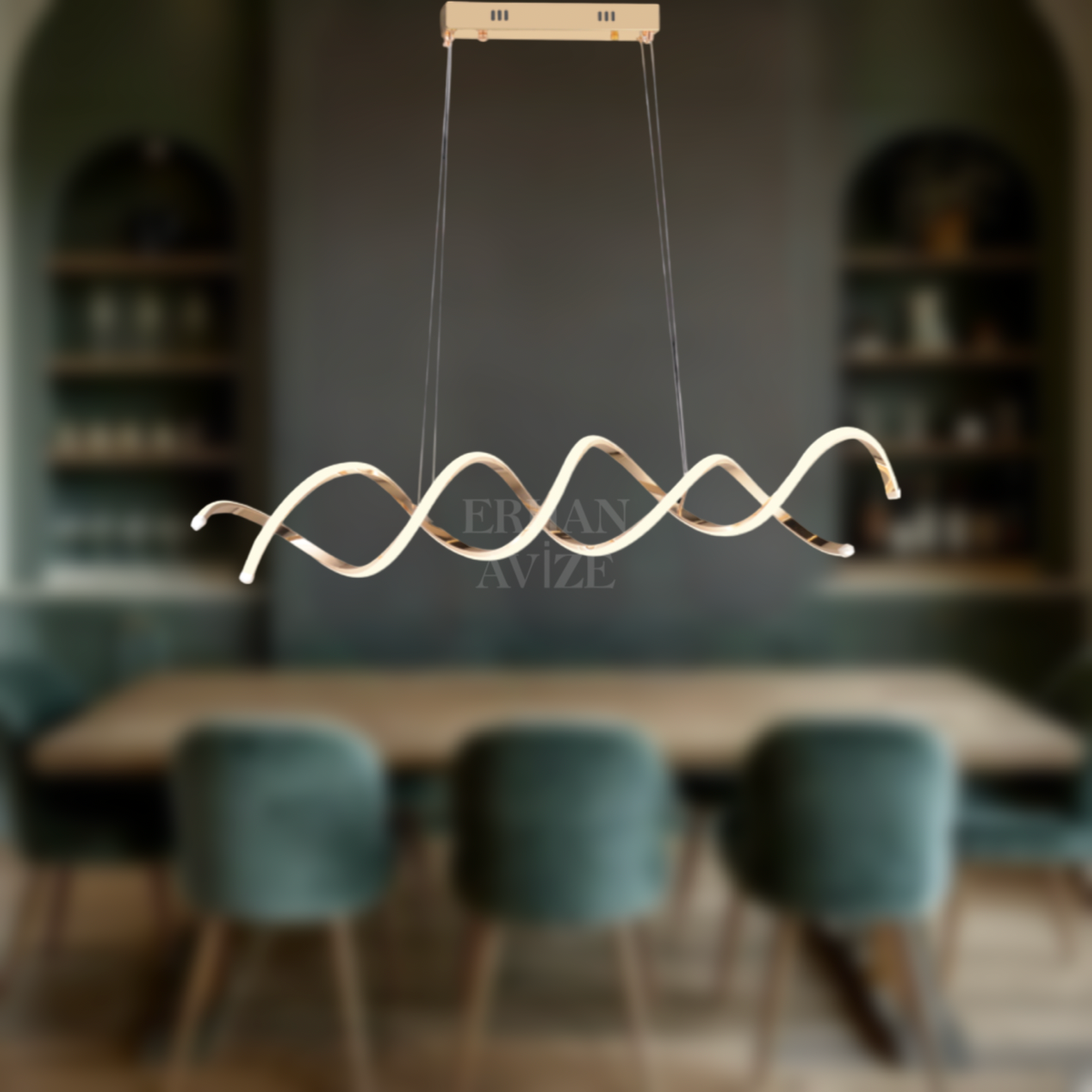 EAAD-172 YM Gold LED Avize