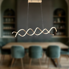 EAAD-172 YM Gold LED Avize