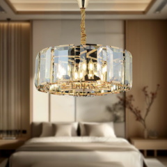 EAMT-08 60’lık Kristal Gold Avize