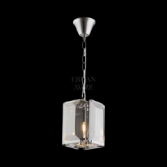EADM-36 Tekli Kristal Krom Avize