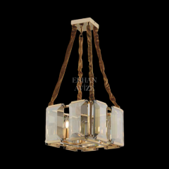 EADM-36 Kare Kristal Gold Avize