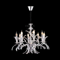 EAMS-126 8’li Kristal Krom Avize