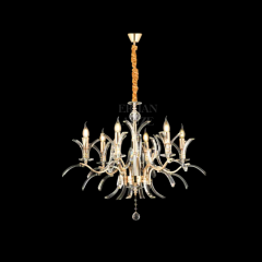 EAMS-126 6’lı Kristal Gold Avize