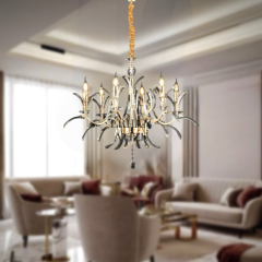 EAMS-126 6’lı Kristal Gold Avize