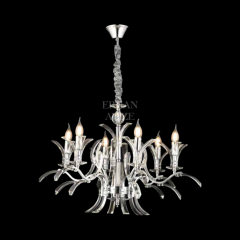 EAMS-126 6’lı Kristal Krom Avize