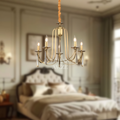 EAKONTES 5’li Kristal Eskitme Avize