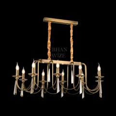 EAKONTES YM 10’lu Kristal Eskitme Avize