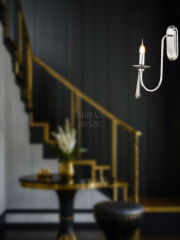 EAKONTES Kristal Krom Aplik