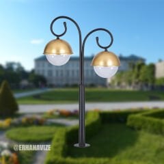 EAŞA-641 Şanlı Aydınlatma Alüminyum Kuşaklı Direkler