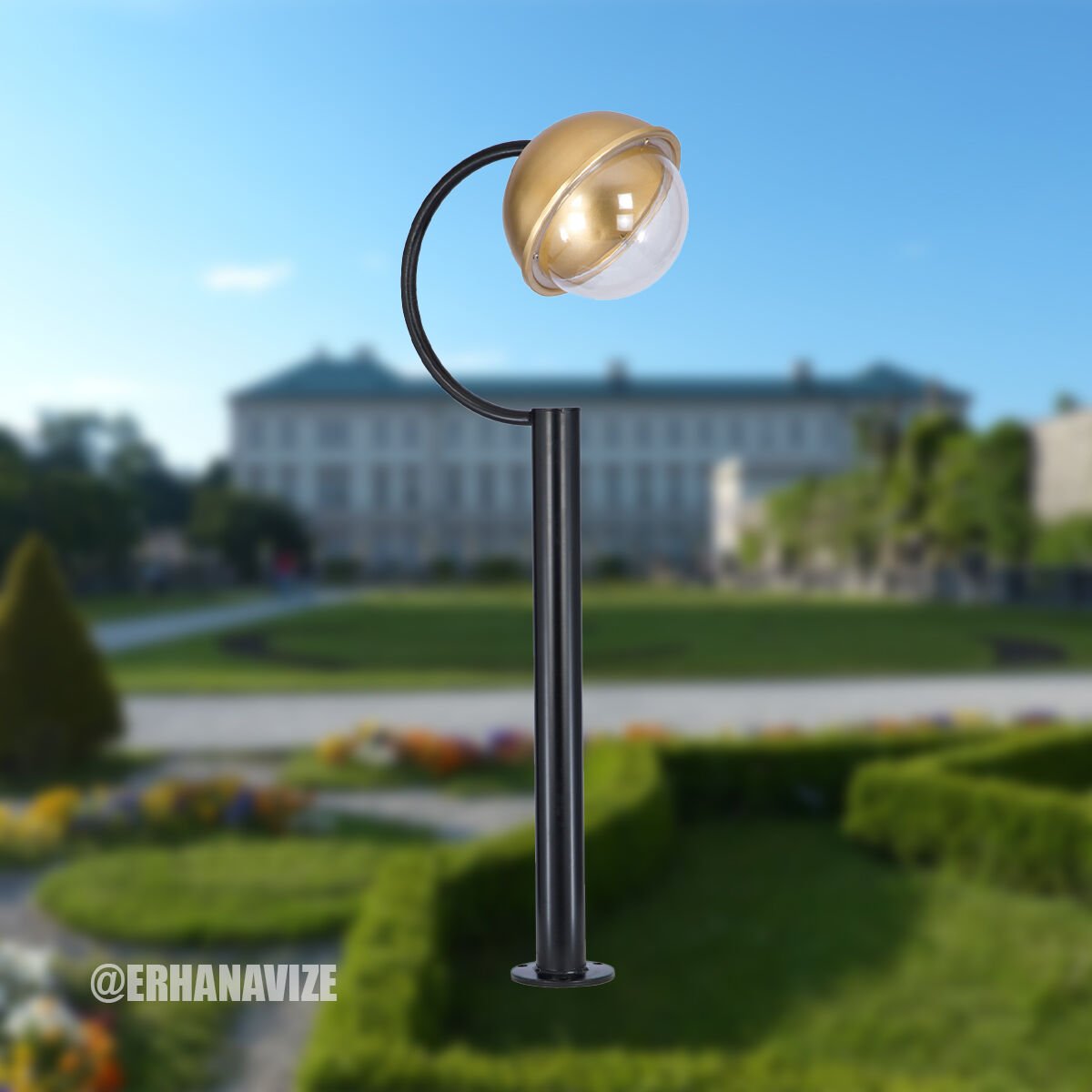 EAŞA-642 Şanlı Aydınlatma Alüminyum Kuşaklı Direkler