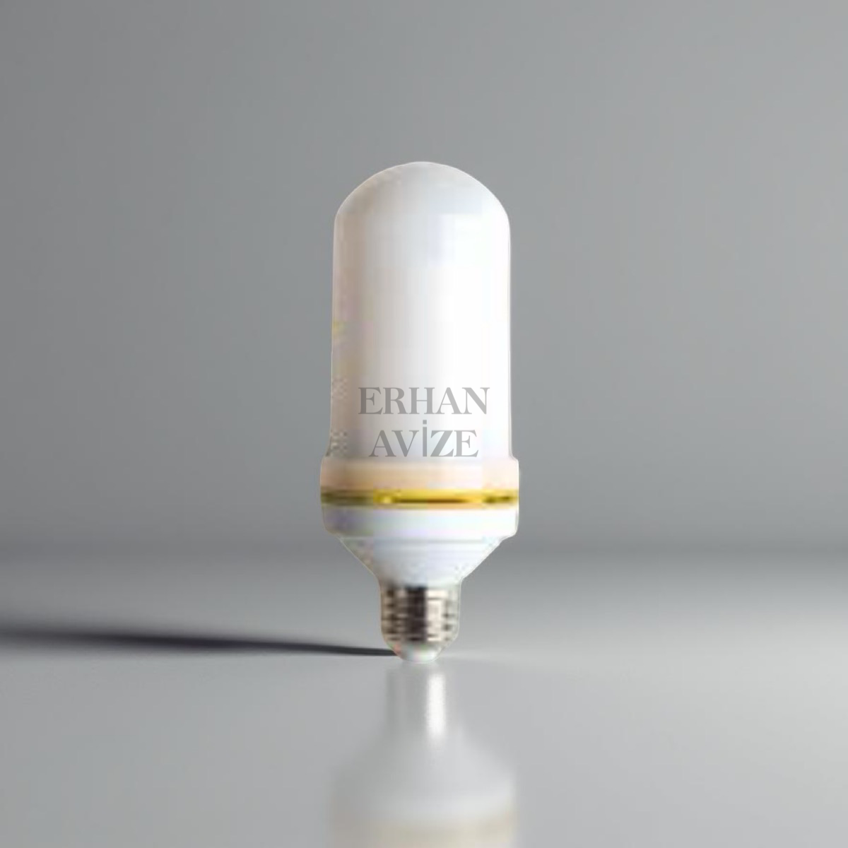 EACT-4059 5W Alev Ampul 3 Fonksiyonlu Amber Işık Meşale Ampul