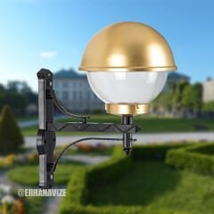 EAŞA-643 Şanlı Aydınlatma Alüminyum Kuşaklı Direkler