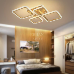 EASD-198 Gold Plafonyer LED Avize