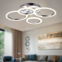 EASD-156 Plafonyer Krom LED Avize