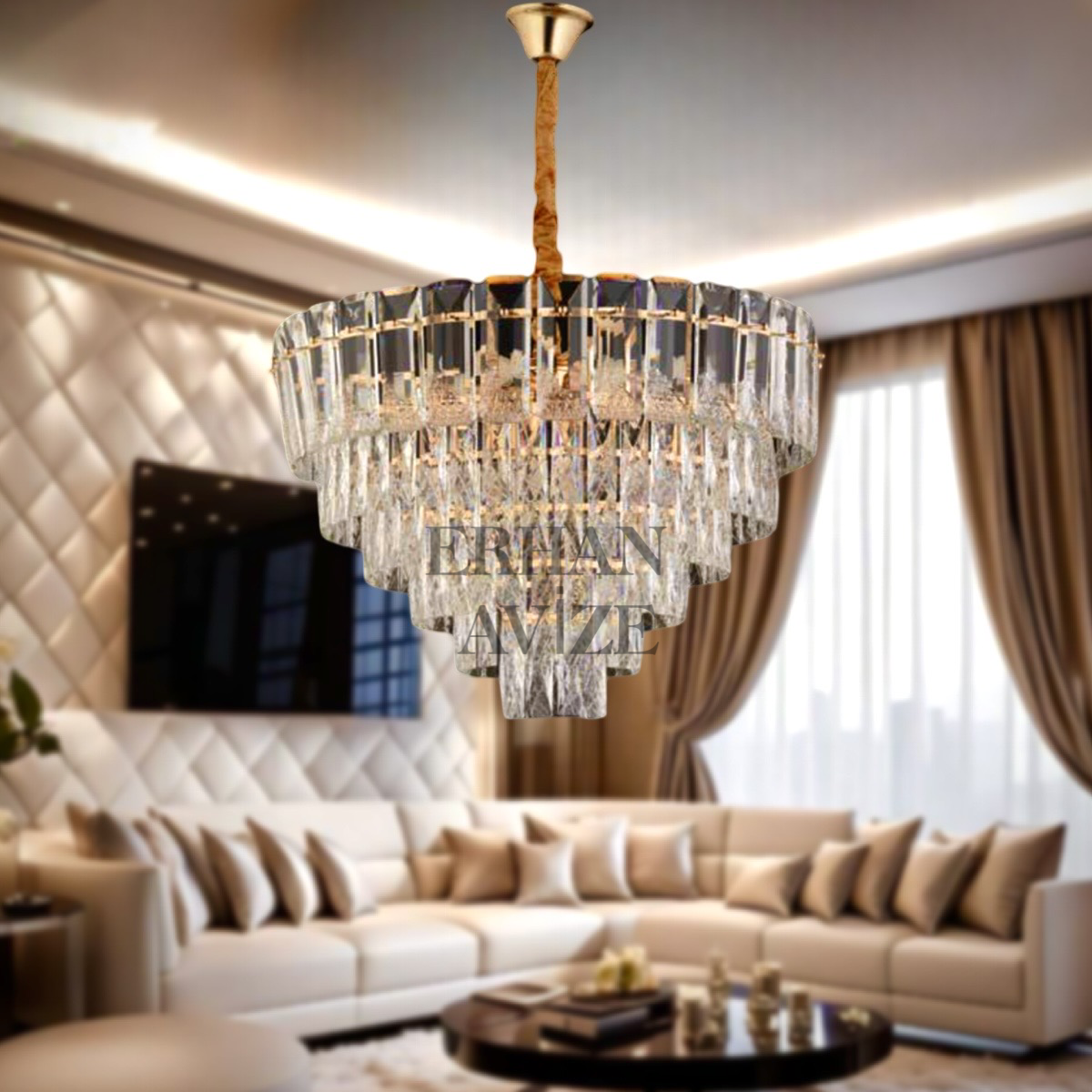 EADM-37 Gold Kristalli 60'lık Avize