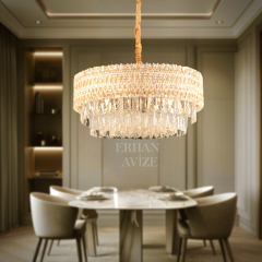 EADM-30 Kristalli 60'lık Gold Avize