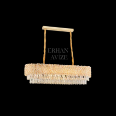 EADM-30 Kristal 100’lük Gold Avize