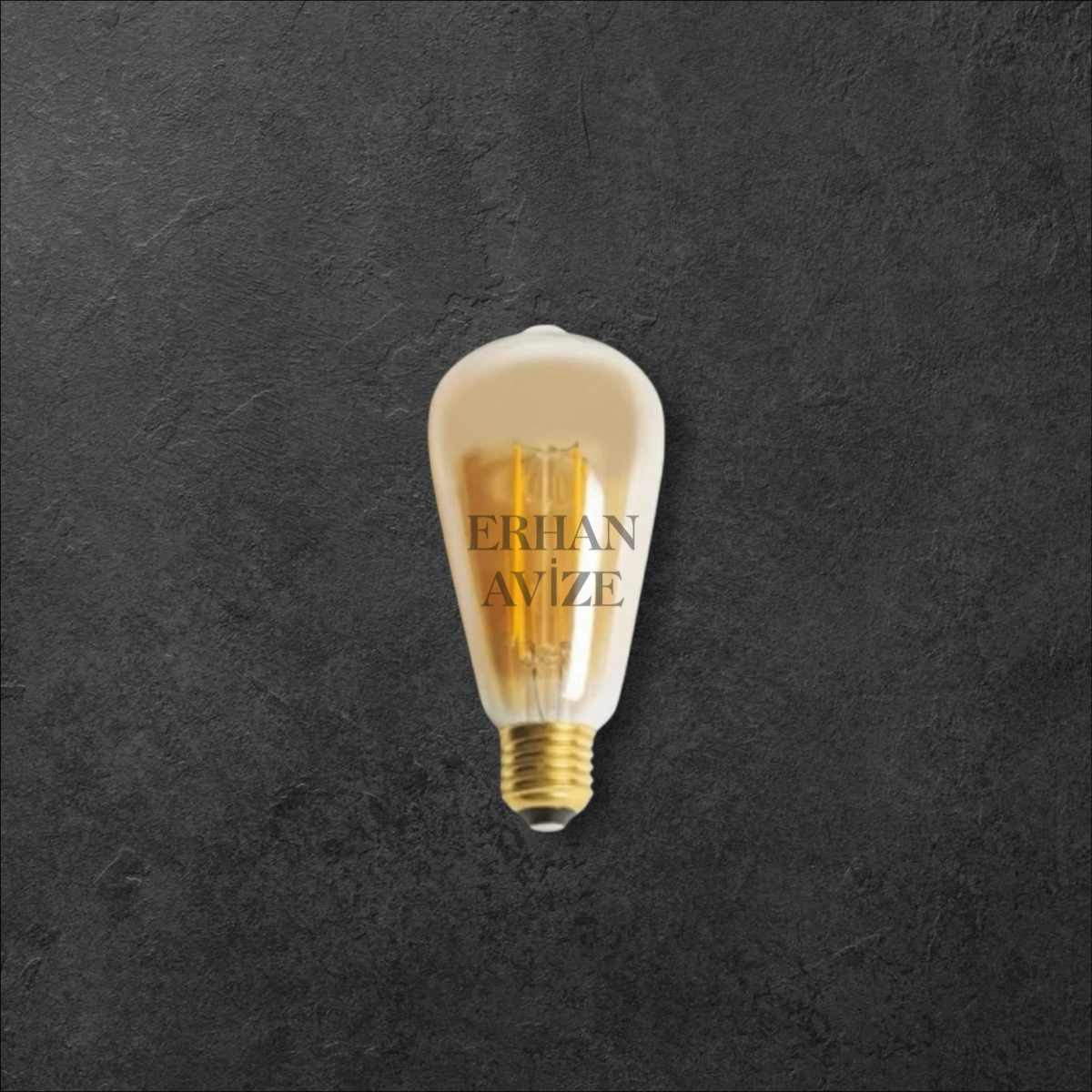 EACT-4290 8W Rustik LED Ampul Amber