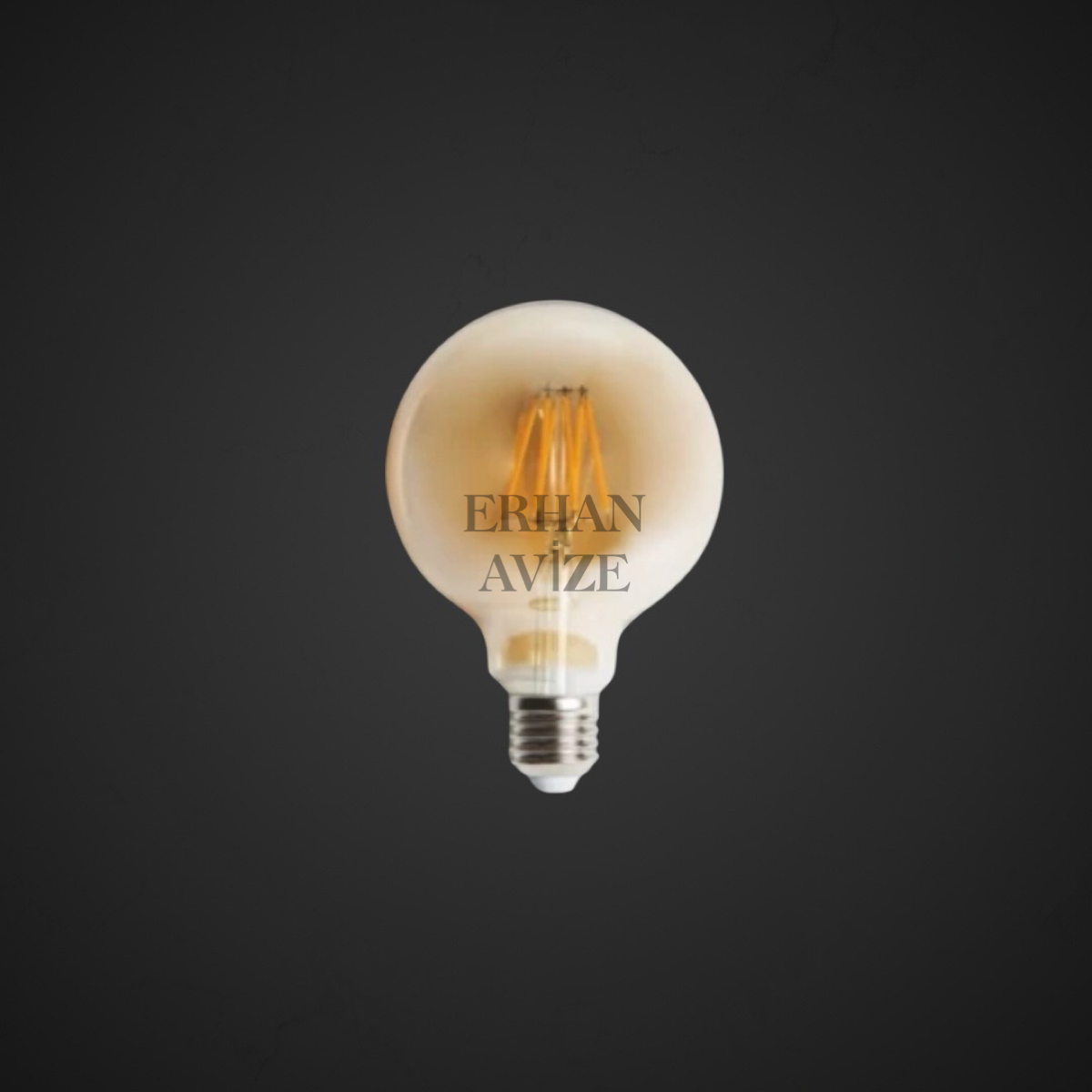 EACT-4286 6W Flament LED Ampul Amber