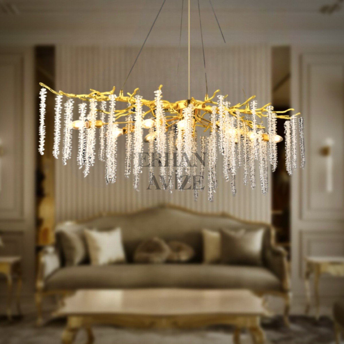 EADM-23 Kristal YM Gold Avize