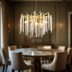 EADM-23 Kristal 60’lık Gold Avize