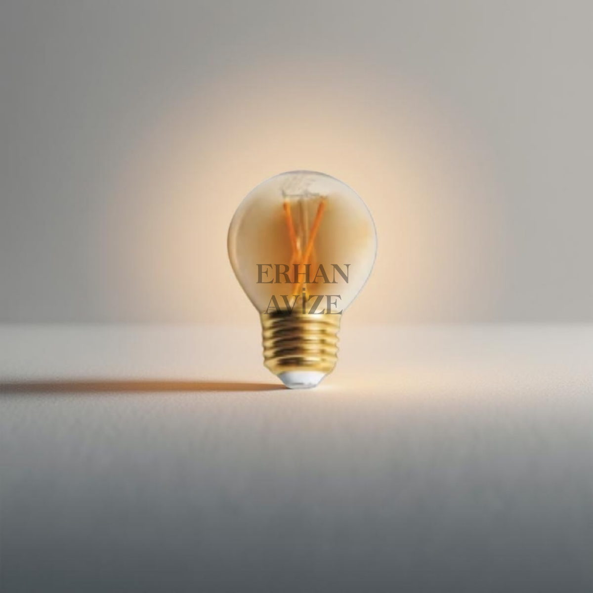 EACT-4283 4W Rustik LED Ampul Amber