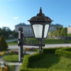 EAŞA-713 Şanlı Aydınlatma Alüminyum Kuşaklı Direkler