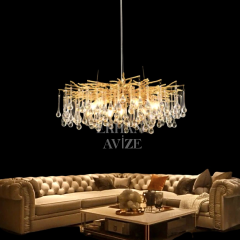 EADM-19 Kristal 60’lık Gold Avize