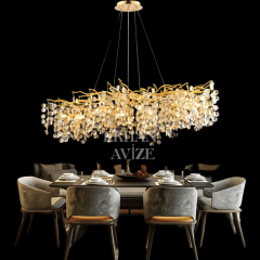 EADM-20 Kristal YM Gold Avize