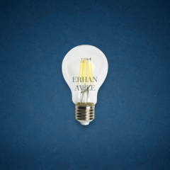 EACT-4217 8W LED Ampul Şeffaf Gün Işığı