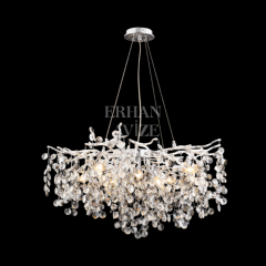 EADM-20 Kristal 60’lık Krom Avize