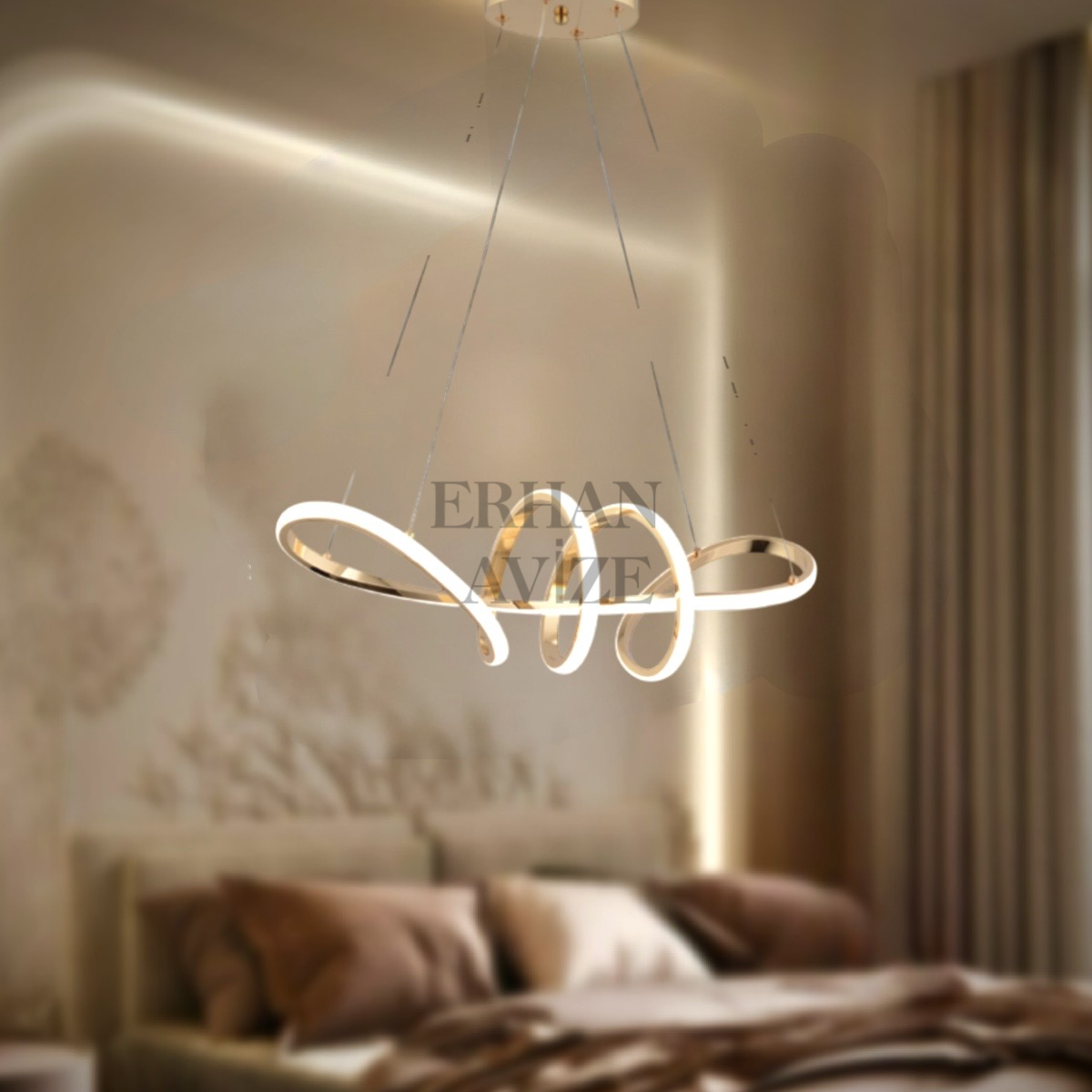 EASD-184 Gold LED Avize