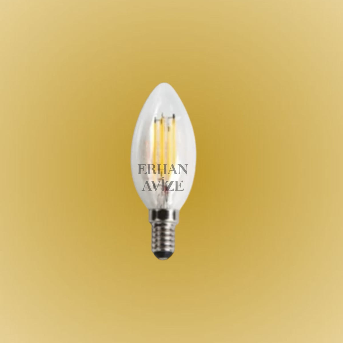 EACT-4063 7W LED Şeffaf Rustik Ampul Gün Işığı