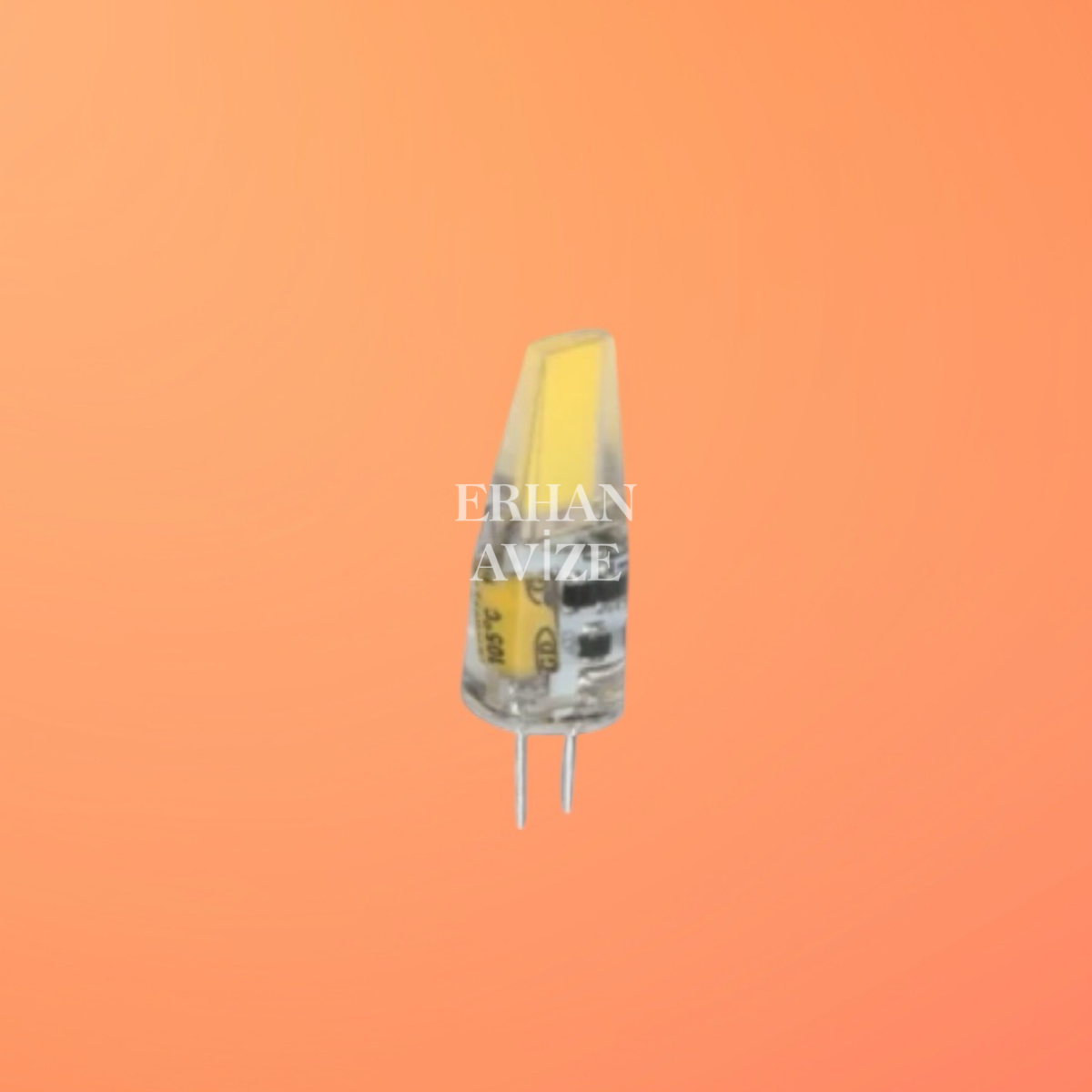 EACT-4255 3W Cob LED’li G-4 Kapsül 12V Beyaz Işık