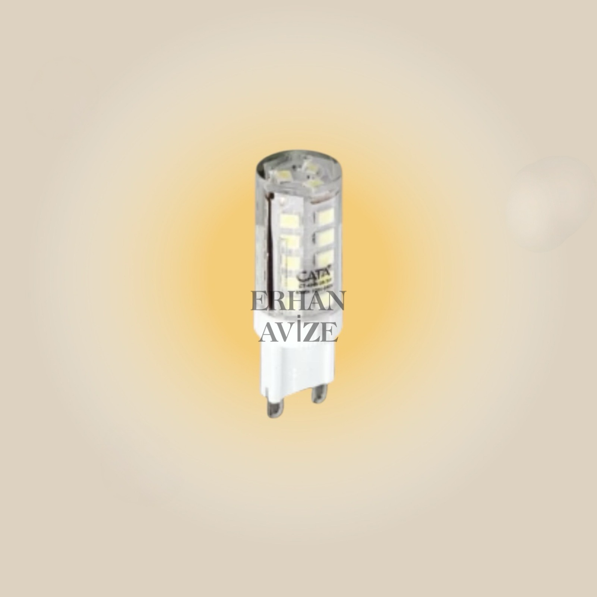 EACT-4249 3W LED’li G-9 Kapsül 220V Beyaz Işık