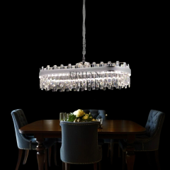 EASD-153 Kristal YM Krom LED Avize