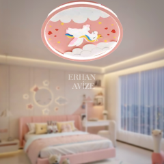 EASD-53 Kız Çocuk Odası Plafonyer LED Avize