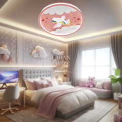 EASD-53 Kız Çocuk Odası Plafonyer LED Avize