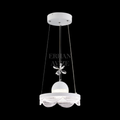 EASD-66 Kristal Beyaz LED Avize