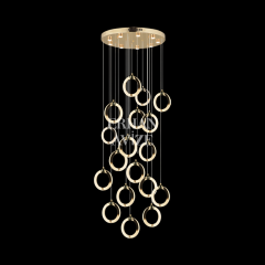 EASD-227 Sarkıt 18’li Gold LED Avize